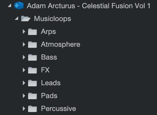 Celestial Fusion Vol. 1 - SoundSet for PreSonus Studio One